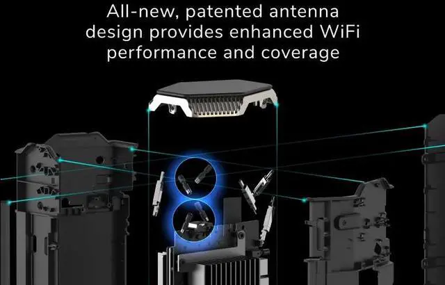 Alt view image 7 of 12 - Netgear Nighthawk RS700S Tri-Band WiFi 7 Router, BE19000 Wireless Speed (up to 19Gbps), RS700S-100NAS