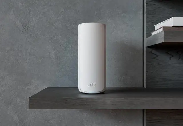 Alt view image 6 of 6 - Netgear Orbi 770 Series Tri-Band WiFi 7 Mesh Add-on Satellite, RBE770-100NAS