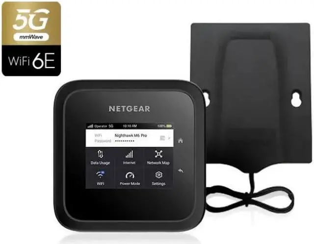 Main image of NETGEAR Nighthawk M6 Pro 5G mmWave WiFi 6E Mobile Hotspot Router, Unlocked, up to 8Gbps | MR6550
