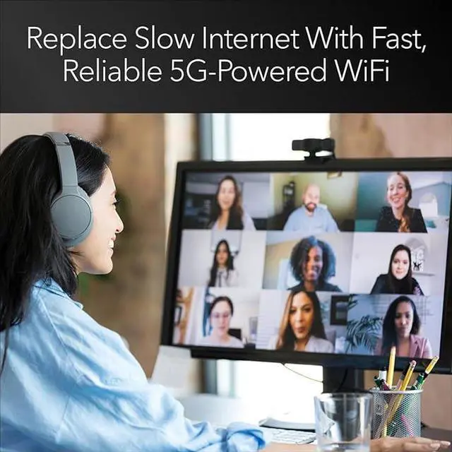 Alt view image 5 of 7 - Netgear Nighthawk M6 Pro 5G mmWave WiFi 6E Mobile Hotspot Router, Unlocked, MR6550-100PAS