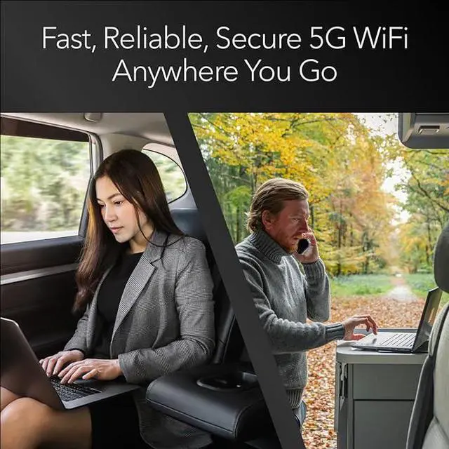 Alt view image 4 of 7 - Netgear Nighthawk M6 Pro 5G mmWave WiFi 6E Mobile Hotspot Router, Unlocked, MR6550-100PAS