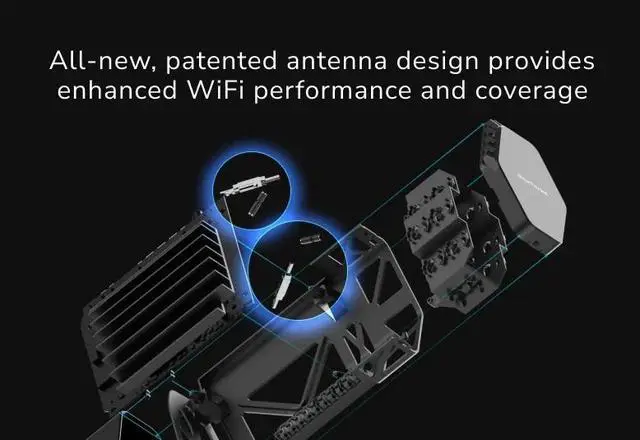 Alt view image 5 of 6 - Netgear Nighthawk WiFi 7 Router RS300, 9.3Gbps