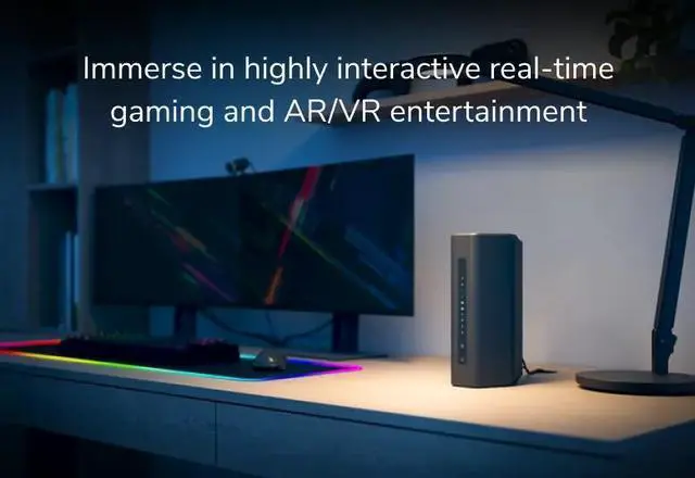 Alt view image 9 of 10 - Netgear Nighthawk RS300 Tri-Band WiFi 7 Router, BE9300 Wireless Speed (up to 9.3Gbps), RS300-100NAS