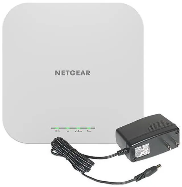 Main image of Netgear AX1800 Dual-Band WiFi 6 Access Point with Gigabit PoE with Power Adapter, WAX210PA-100NAS