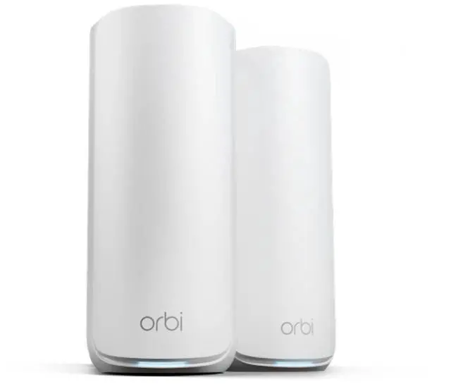Main image of Netgear Orbi 870 Series Tri-Band WiFi 7 Mesh System, 2-Pack Including 1 Router + 1 Satellite, RBE872-100NAS