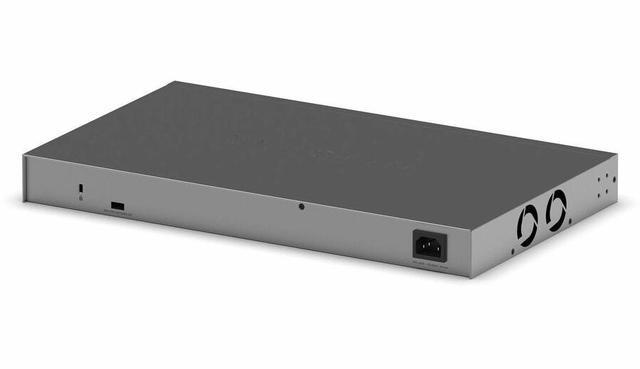 Alt view image 3 of 4 - NETGEAR 24-Port Gigabit PoE+ and PoE++ Smart Switch w/optional Remote/Cloud Management and 4 SFP+ Ports (420W) | GS728TXUP-300NAS
