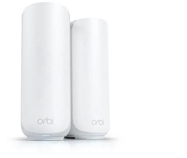 Main image of Netgear Orbi 370 Series Dual-Band WiFi 7 Mesh (2-Pack) Orbi WiFi 7 Router RBE371 + Orbi WiFi 7 Satellite RBE370