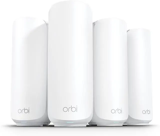 Main image of Netgear Orbi 370 Series Dual-Band WiFi 7 Mesh, RBE374-100NAS, 4-Pack