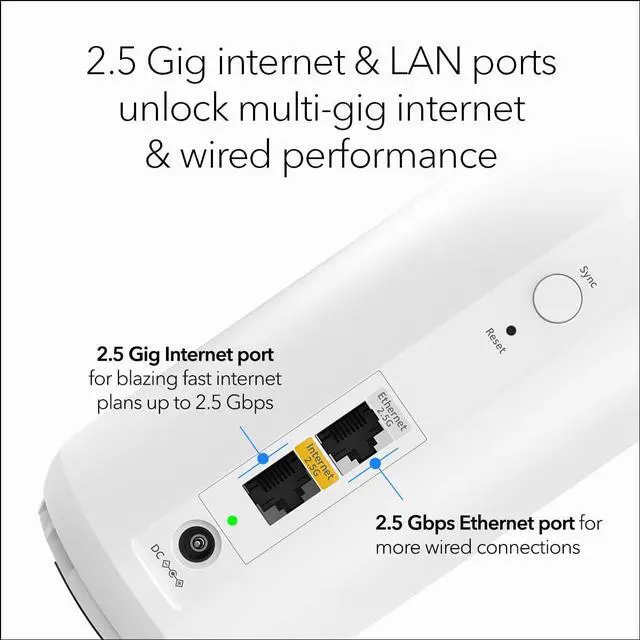 Alt view image 4 of 5 - Netgear Orbi 370 Series Dual-Band WiFi 7 Mesh, RBE374-100NAS, 4-Pack