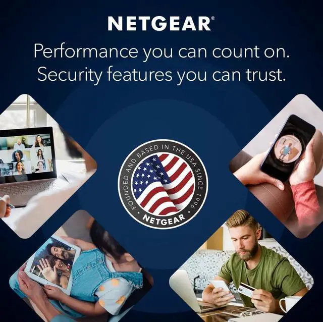 Alt view image 3 of 8 - Netgear RAX9 Wi-Fi 6 IEEE 802.11 a/b/g/n/ac/ax 4-Stream AX1800 WiFi 6 Ethernet Wireless Router, RAX9-100PAS