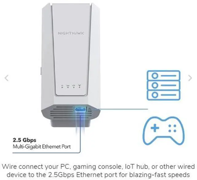 Alt view image 5 of 5 - NETGEAR EXS27-100CNS Range Extenders