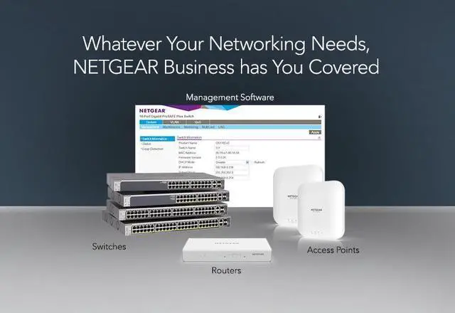 Alt view image 7 of 7 - Netgear XS512EM 12-Port 10G-Gigabit/Multi-Gigabit Ethernet Easy Smart Switch Managed with 2 SFP+ Combo Ports, XS512EM-200NAS
