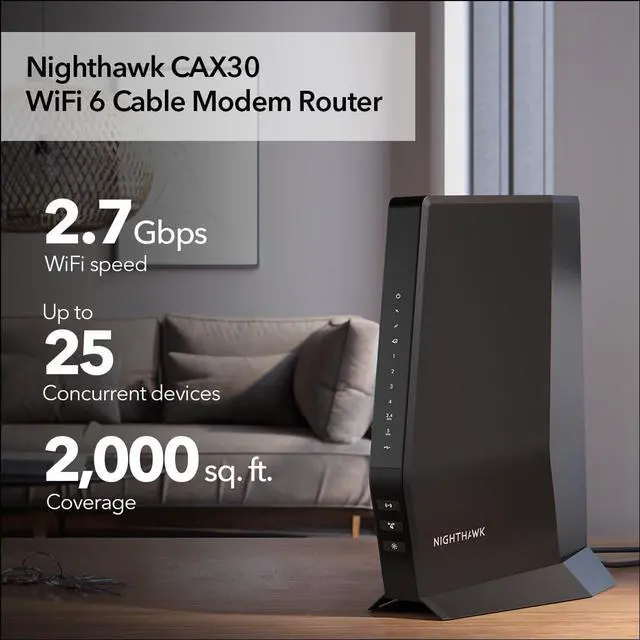 Alt view image 2 of 7 - Netgear CAX30 Network - Wireless Routers