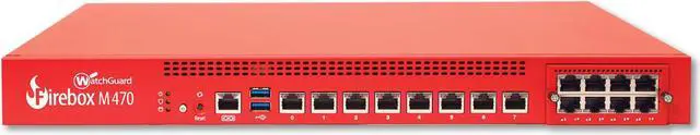 Main image of WatchGuard WGM47073 Firebox M470 High Availability with 3-yr Standard Support