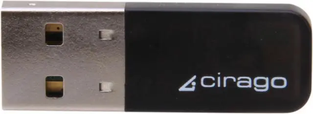 Alt view image 2 of 4 - cirago BTA7300 Bluetooth 3.0 High Speed and Wi-Fi Combo Mini USB Adapter