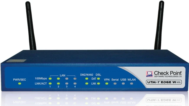 Checkpoint Unit Check Point UTM-1 Edge CPUTMEDGENW16FCCA Wireless Security Appliance ...