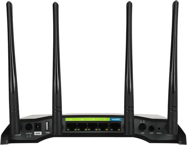 Alt view image 4 of 6 - Amped Wireless RTA1900 High Power AC1900 Wi-Fi Router 802.11a/b/g/n/ac