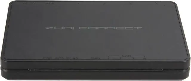 Alt view image 2 of 6 - ZuniDigital ZGR304F Stealth Series Wireless-N Gigabit Router IEEE 802.11b/g/n