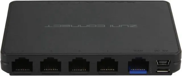 Alt view image 4 of 6 - ZuniDigital ZGR304F Stealth Series Wireless-N Gigabit Router IEEE 802.11b/g/n