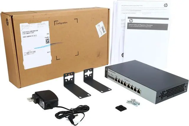 Alt view image 5 of 5 - HPE OfficeConnect 1820 8G Switch (J9979A#ABA)