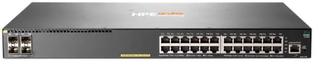 Main image of HPE Aruba Networking 2930F 24G PoE+ 4SFP+ Switch | JL255A