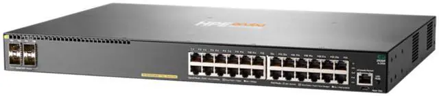 Alt view image 2 of 2 - HPE Aruba Networking 2930F 24G PoE+ 4SFP+ Switch | JL255A