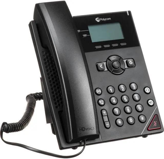 Main image of HP Poly VVX 150 2-Line Business IP Desk Phone with Power Supply  911M9AA#ABA