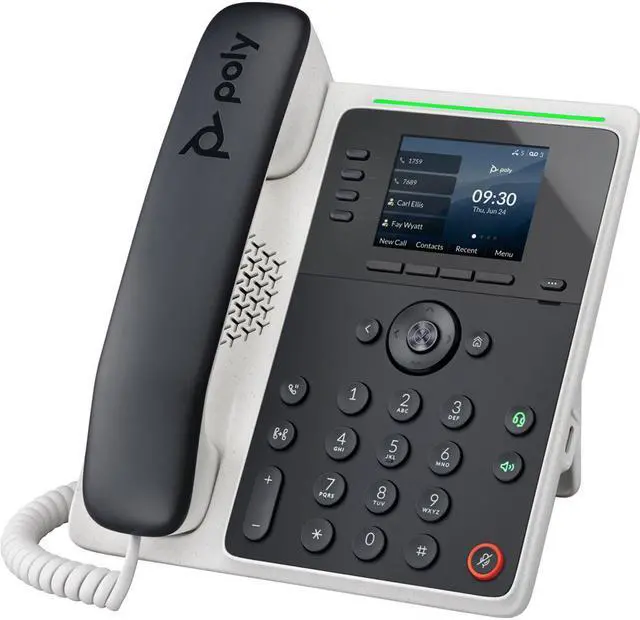 Main image of HP Poly Edge E220 IP Phone, Corded desktop phone with Power Supply | 89B50AA#ABA