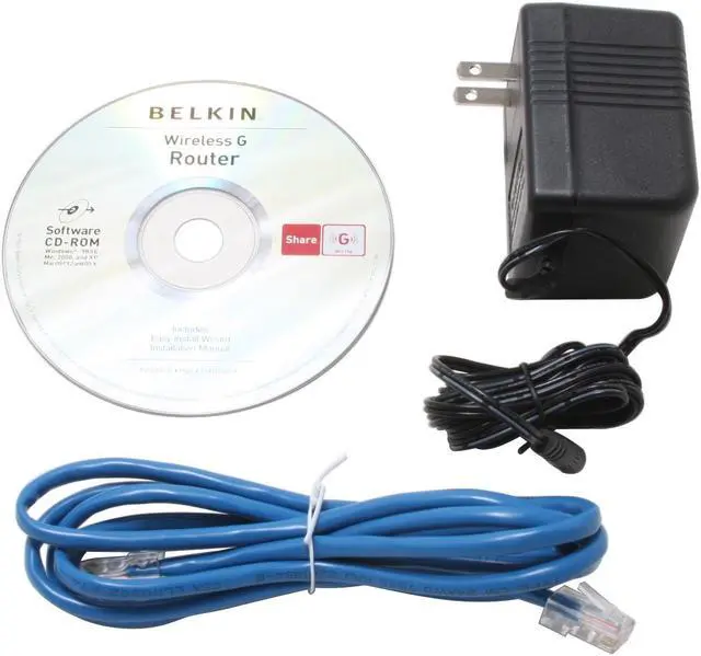 Alt view image 4 of 5 - BELKIN F5D7230-4 Wireless G Router 802.11g