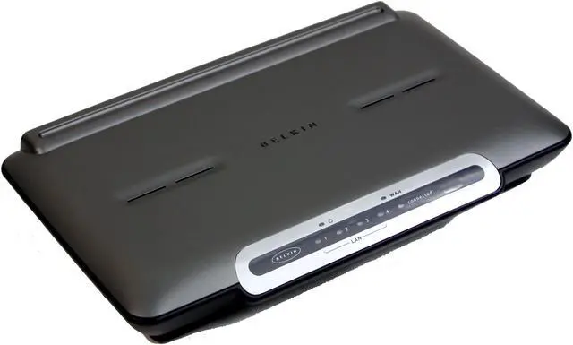 Alt view image 5 of 5 - BELKIN F5D5231-4 Cable/DSL Gateway Router 1 x RJ45 WAN Ports 4 x 10/100Mbps LAN Ports