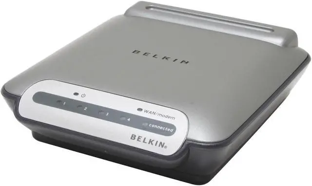 Main image of BELKIN F5D5231-4 Cable/DSL Gateway Router 1 x RJ45 WAN Ports 4 x 10/100Mbps LAN Ports