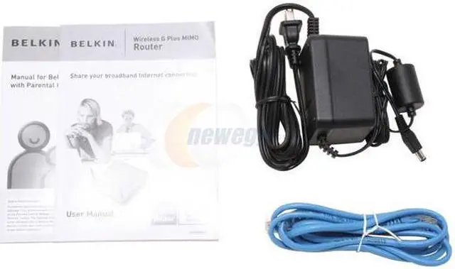 Alt view image 4 of 5 - BELKIN F5D9230-4 Wireless G Plus MIMO Router IEEE 802.3/3u, IEEE 802.11b/g