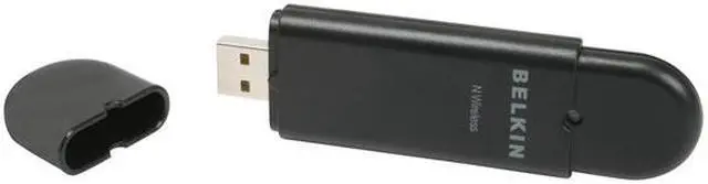 Alt view image 5 of 6 - BELKIN F5D8053 N Wireless Adapter IEEE 802.11b/g/n USB 2.0 Up to 300Mbps Wireless Data Rates