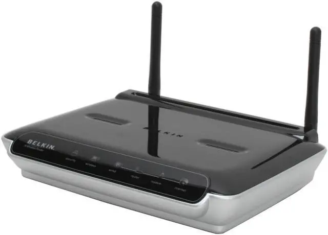Main image of BELKIN F5D8233-4 N Wireless Router IEEE 802.11b/g, IEEE 802.11n Draft
