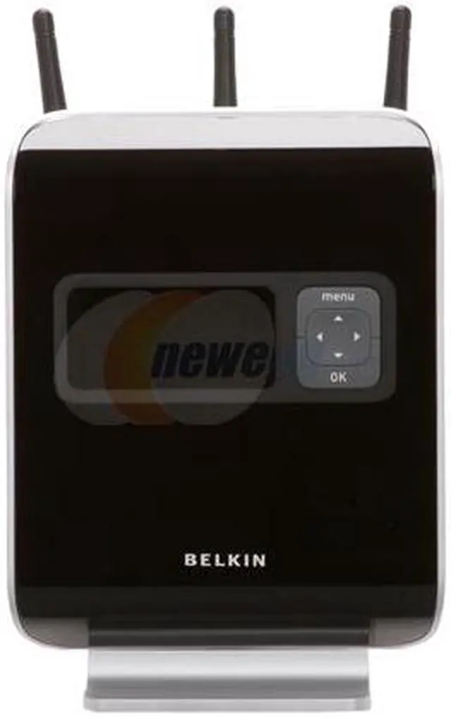 Alt view image 2 of 5 - BELKIN N1 Vision F5D8232-4 802.11b/g/n Wireless Gigabit Router up to 300Mbps/ Easy to Read Display