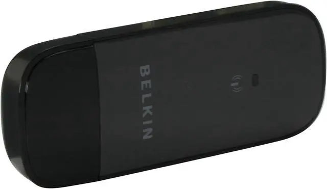 Alt view image 3 of 4 - BELKIN F6D4050 N150 Enhanced Wireless Adapter IEEE 802.11b/g/n USB 2.0 150 Mbps (In 40Mhz Mode) Wireless Data Rates
