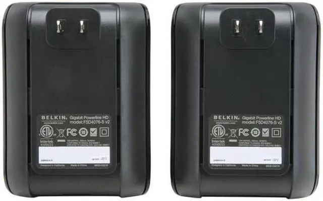 Alt view image 4 of 7 - BELKIN F5D4076 Gigabit Powerline HD Starter Kit