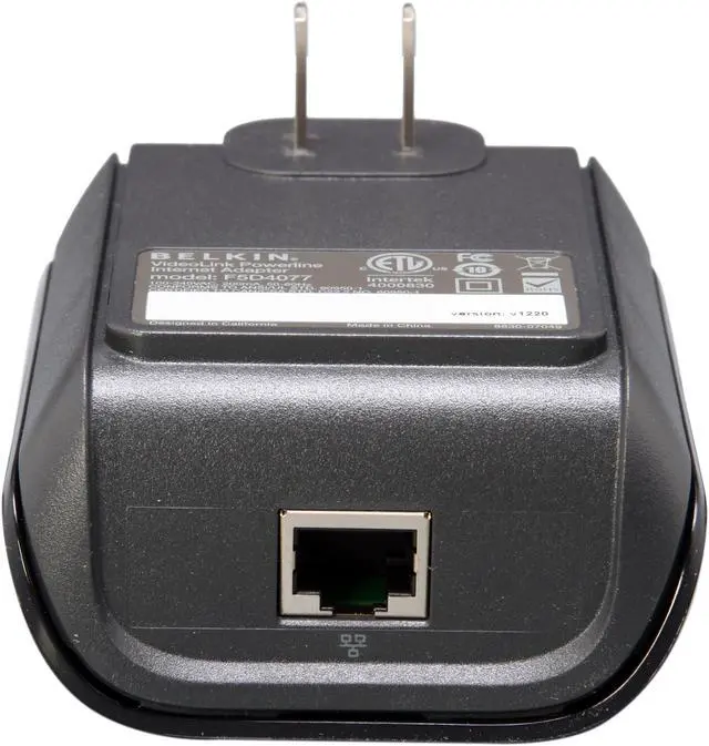 Alt view image 6 of 7 - BELKIN F5D4077 VideoLink Powerline Internet Adapter Up to 200Mbps