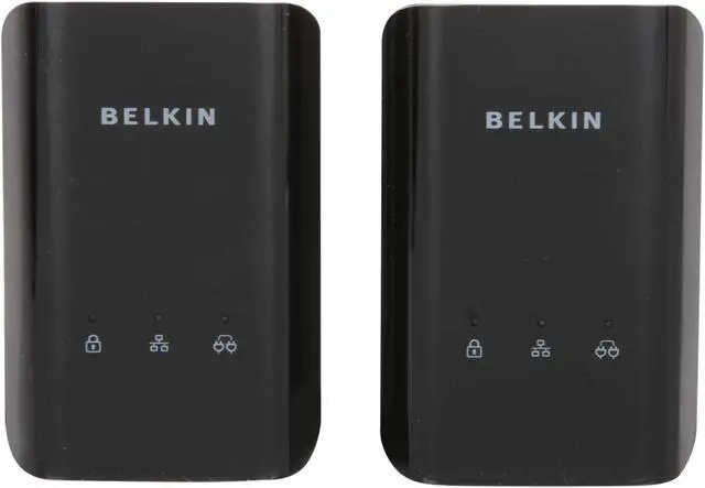 Alt view image 2 of 6 - BELKIN F5D4085 Powerline AV500 Kit Up to 500Mbps