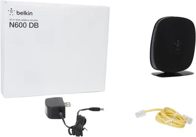 Alt view image 6 of 6 - BELKIN E9K6000 Wireless N600 Dual Band N+ Router