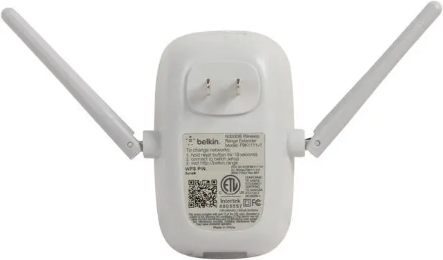 Alt view image 4 of 6 - BELKIN F9K1111 N300 Dual-Band Wi-Fi Range Extender
