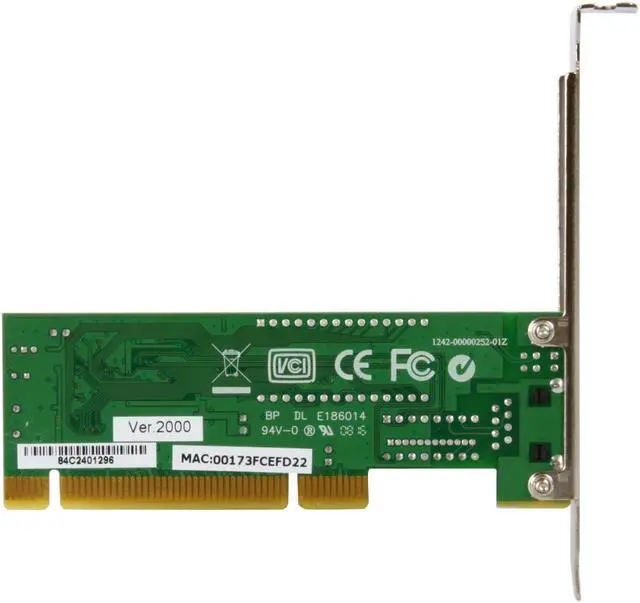Alt view image 4 of 6 - BELKIN F5D5000 Desktop Network Card 10/100Mbps PCI 1 x RJ45