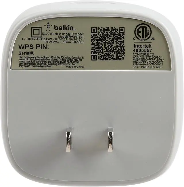 Alt view image 4 of 8 - Belkin F9K1015 N300 Wi-Fi Range Extender