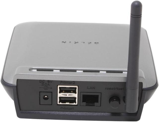 Belkin F1UP0001 Wireless Print Server Specifications And Datasheet