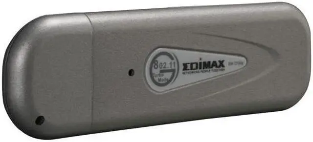 Alt view image 3 of 6 - EDIMAX EW-7318UG 802.11g Wireless LAN Mini USB Adapter IEEE 802.11b/g USB 2.0 Up to 54Mbps Wireless Data Rates