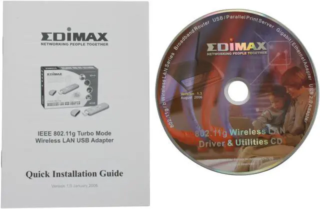 Alt view image 5 of 6 - EDIMAX EW-7318UG 802.11g Wireless LAN Mini USB Adapter IEEE 802.11b/g USB 2.0 Up to 54Mbps Wireless Data Rates