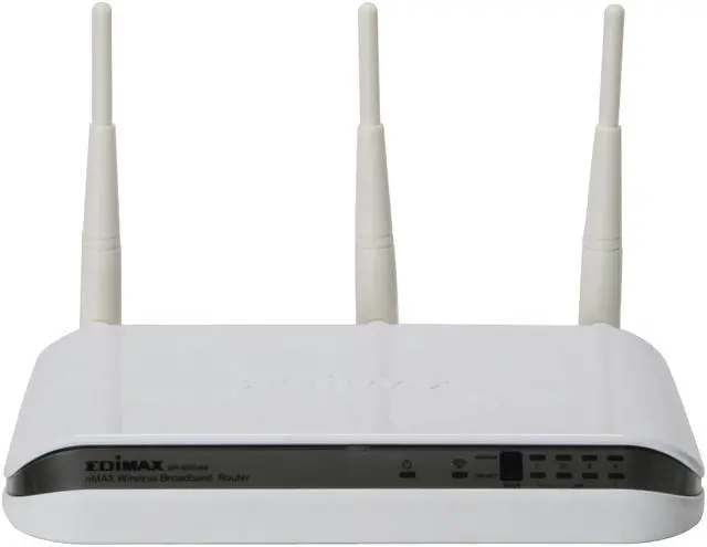 Alt view image 2 of 6 - EDIMAX BR-6504N (Wi Fi Certified) Wireless 802.11n Draft 2.0 Broadband Router IEEE 802.3/3u, IEEE 802.11b/g, IEEE802.11n Draft