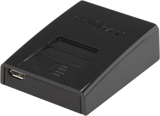 Alt view image 3 of 7 - EDIMAX BR-6258n IEEE 802.11b/g/n Wireless Broadband Nano Router, Small Size Easy To Carry, With WAN & LAN Ports Supported It Also Works As Wireless Adapter To Turn Wired Network Device Into Wireless Connection