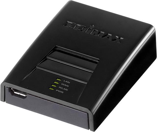 Alt view image 2 of 7 - EDIMAX BR-6258n IEEE 802.11b/g/n Wireless Broadband Nano Router, Small Size Easy To Carry, With WAN & LAN Ports Supported It Also Works As Wireless Adapter To Turn Wired Network Device Into Wireless Connection