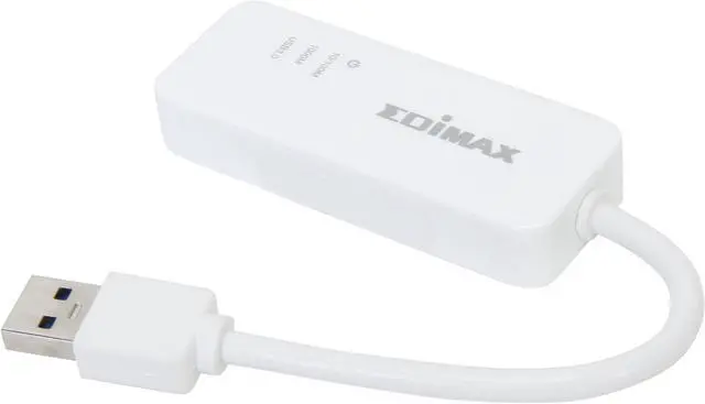 Main image of EDIMAX EU-4306 USB 3.0 Gigabit Ethernet Adapter 10/100/1000Mbps USB 3.0 1 x RJ45
